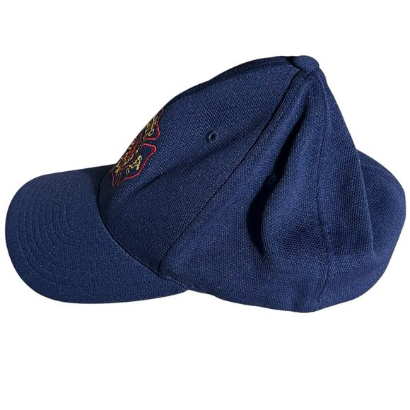 Sport-Tek Toledo Fire Rescue Department Ohio Baseball Cap Hat L/XL Navy - Picture 4 of 10